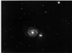 M51 galaxie du tourbillon